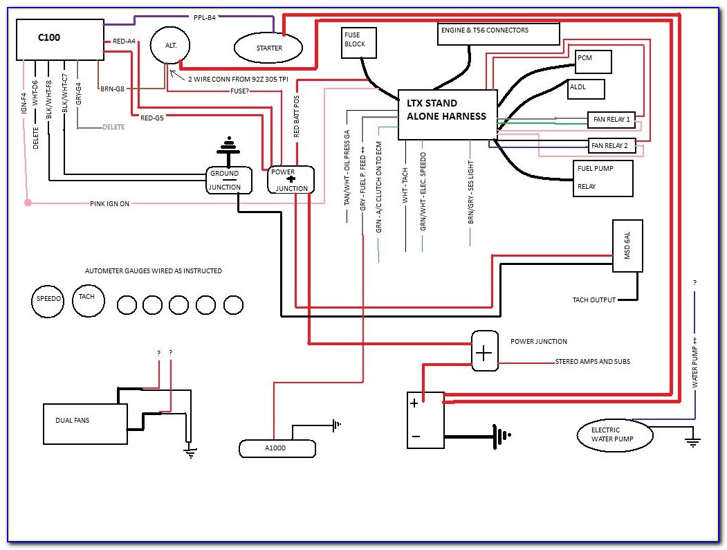 Stand Alone Ls Standalone Wiring Harness Diagram
