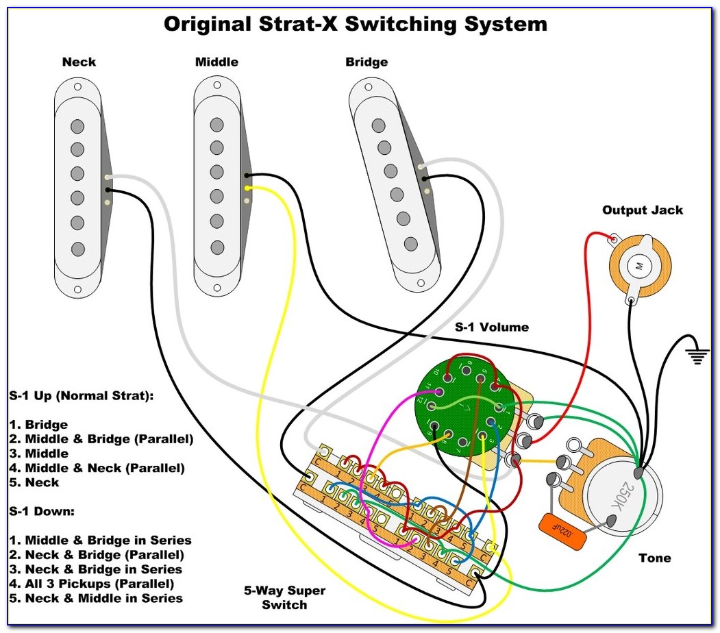 Strat Wiring Diagram 5 Way Super Switch