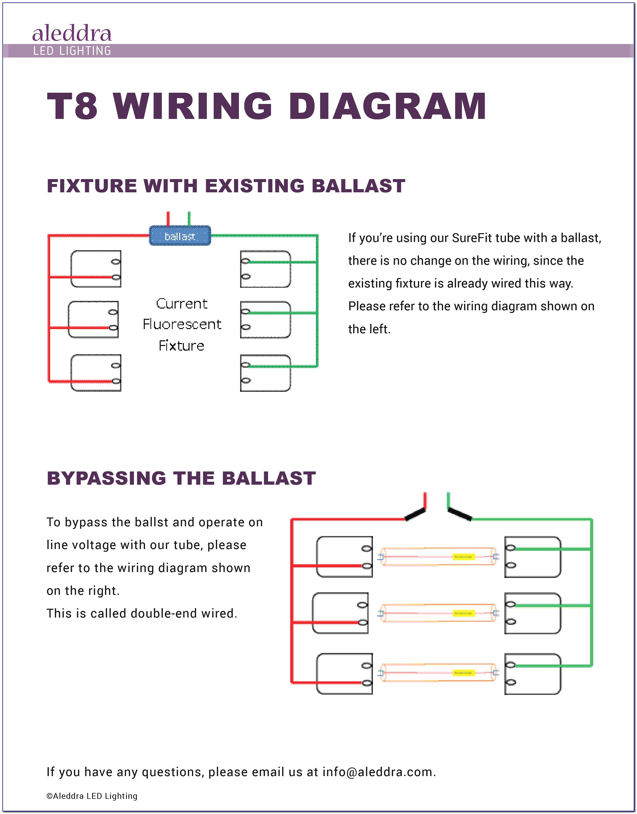 T8 Led Tube Light Wiring Diagram