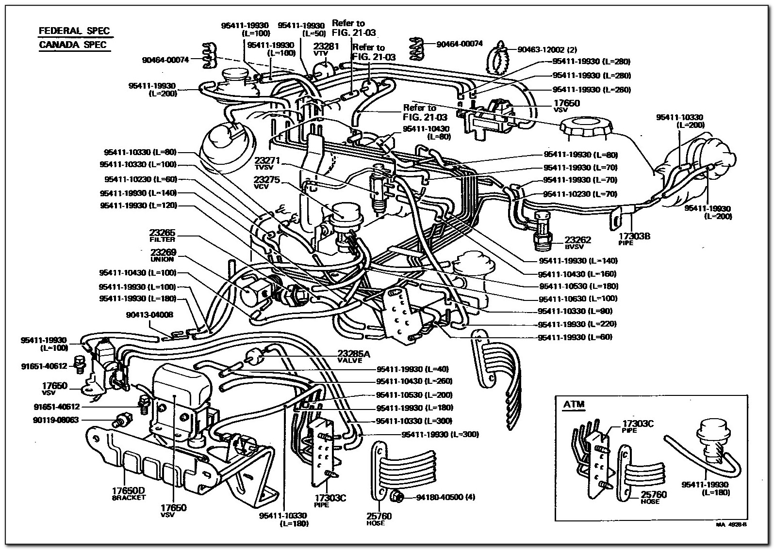 Toyota Hilux Rear Suspension Diagram