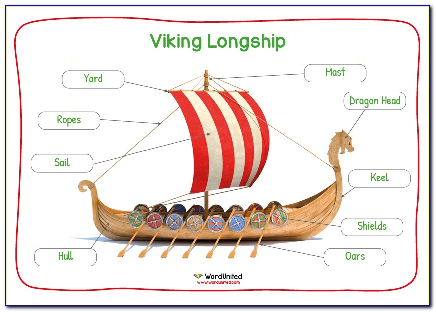 Viking Longboat Diagram