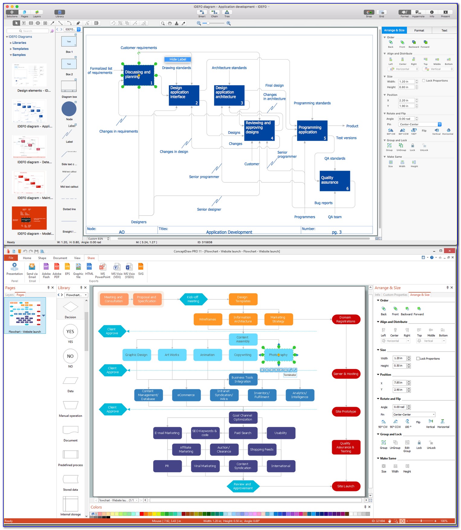 Visio Process Flow Diagram Template Download