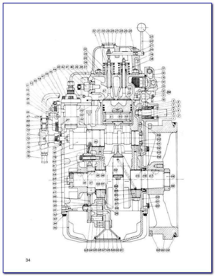 Volvo Penta 4.3 Engine Diagram