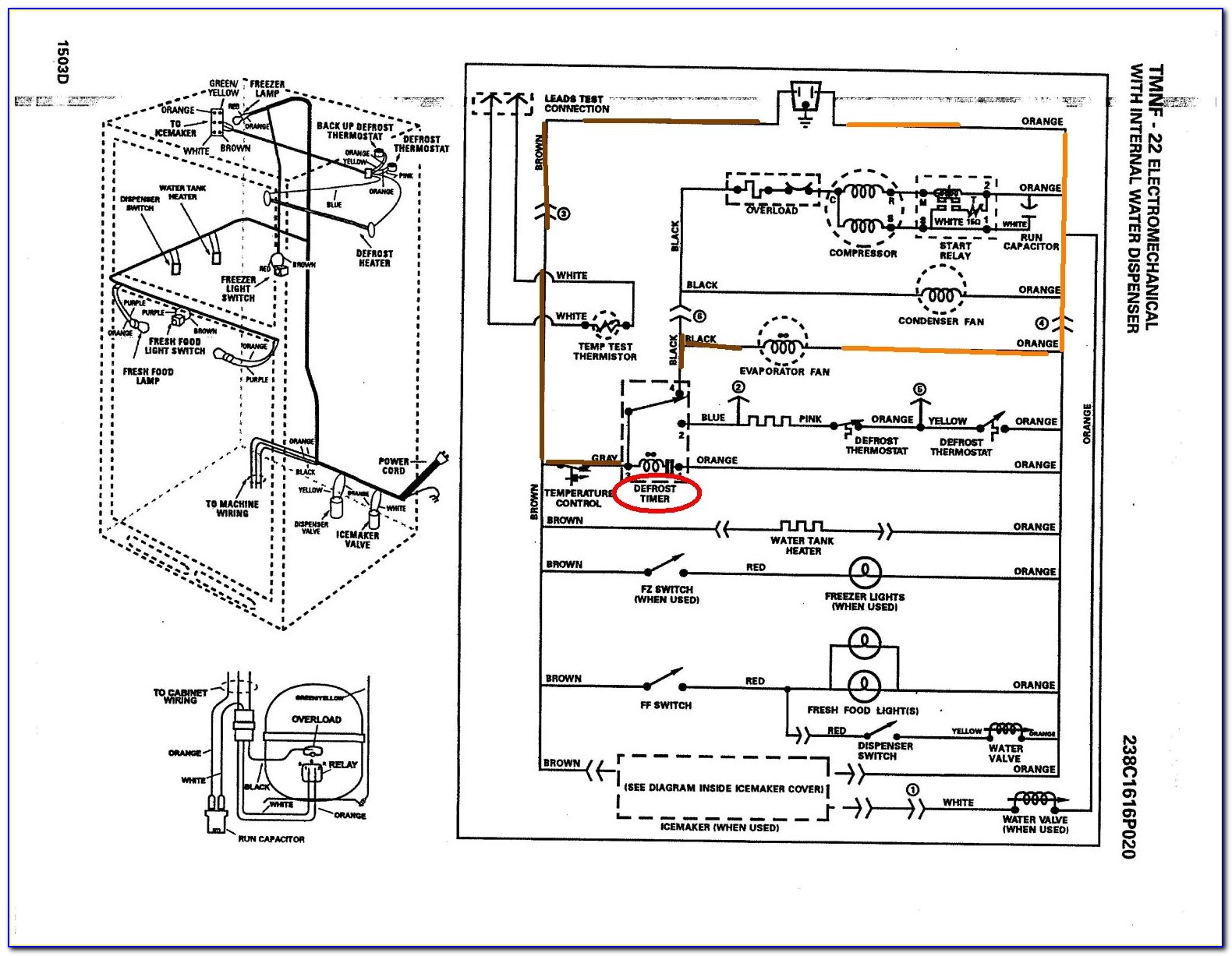 Whirlpool Refrigerator Wiring Diagrams
