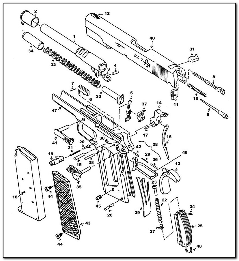 1911 Exploded View Pdf