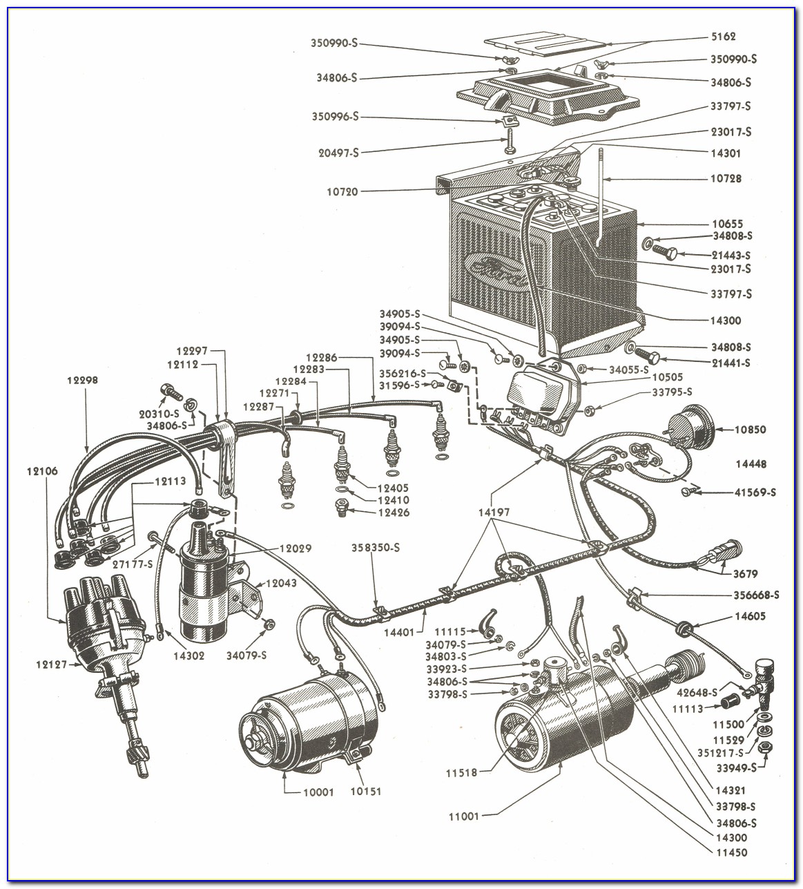 1952 Ford 8n Wiring Diagram