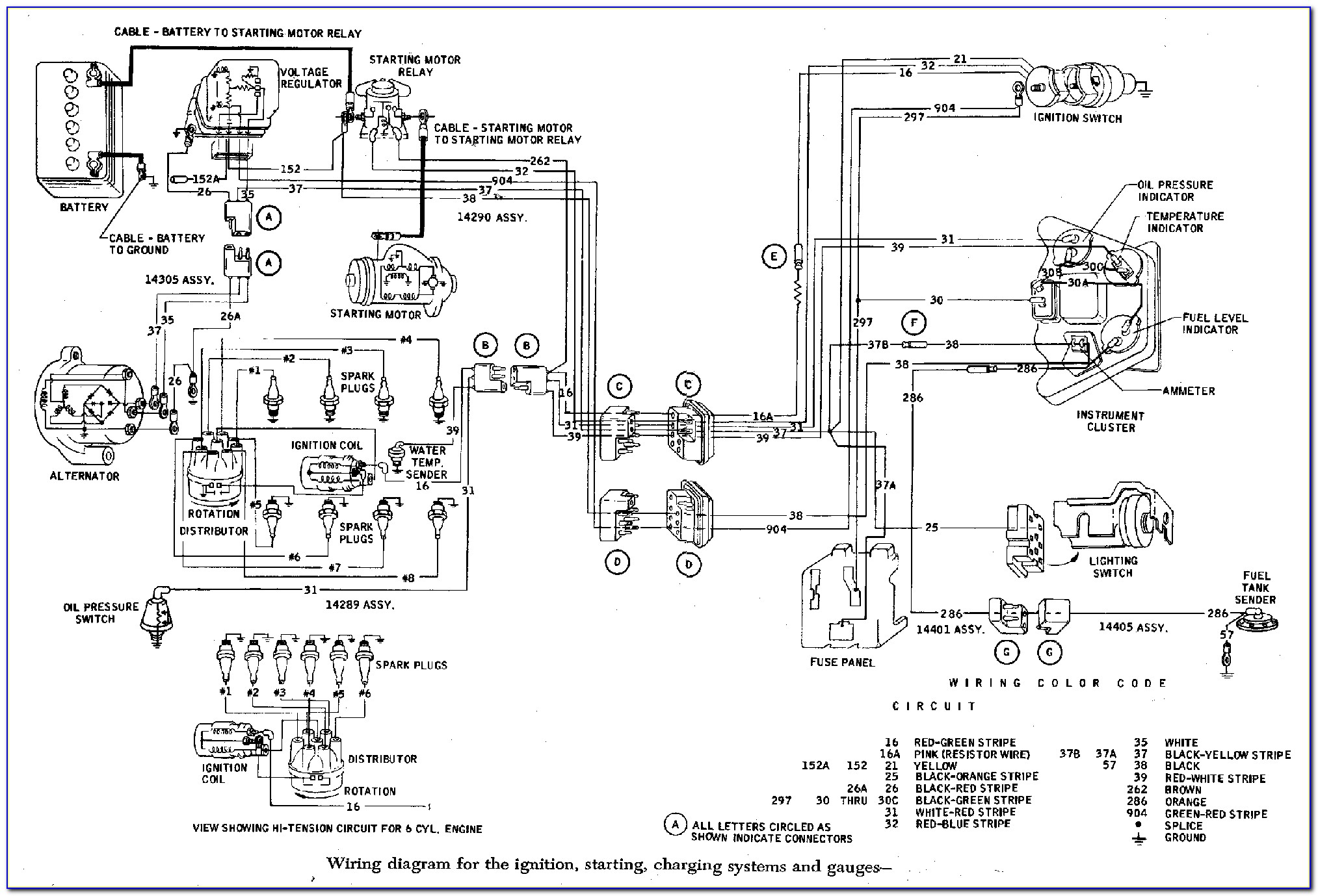 1969 Ford F100 Turn Signal Wiring Diagram