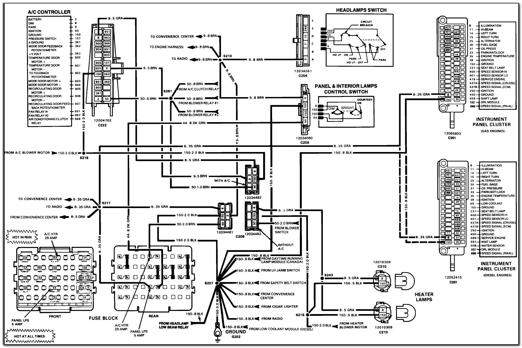 1983 Chevy C10 Radio Wiring Diagram