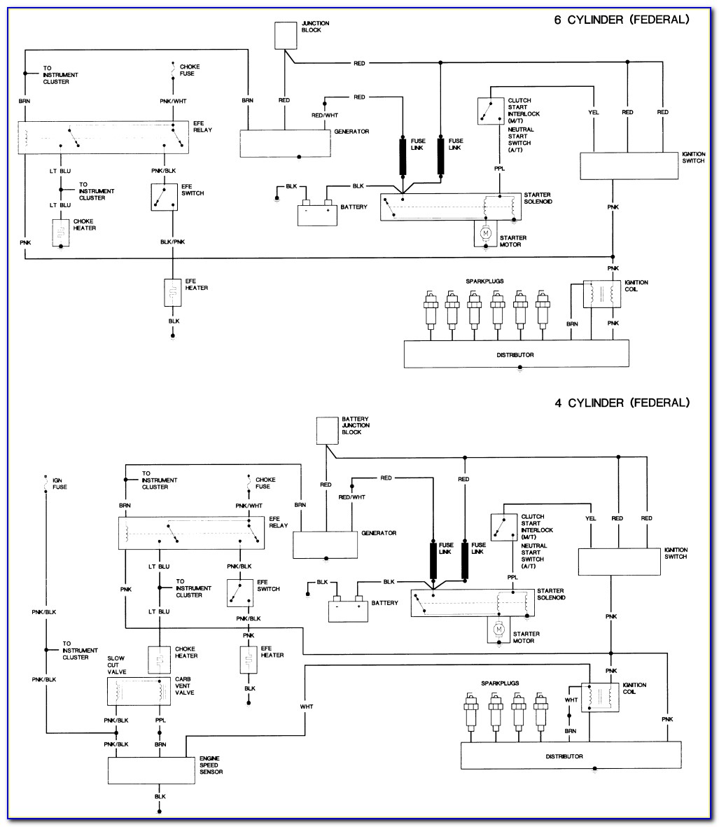 1984 Ford Ranger Carburetor Diagram