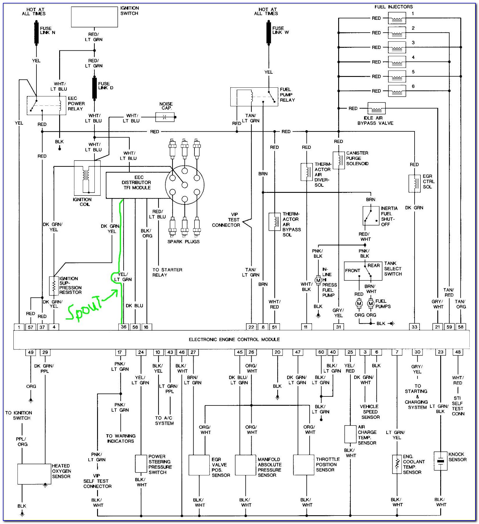 1987 Ford F150 Ignition Switch Wiring Diagram
