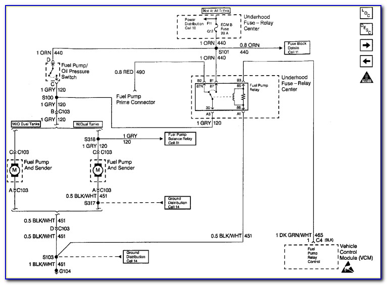 1990 Gmc Fuel Pump Wiring Diagram
