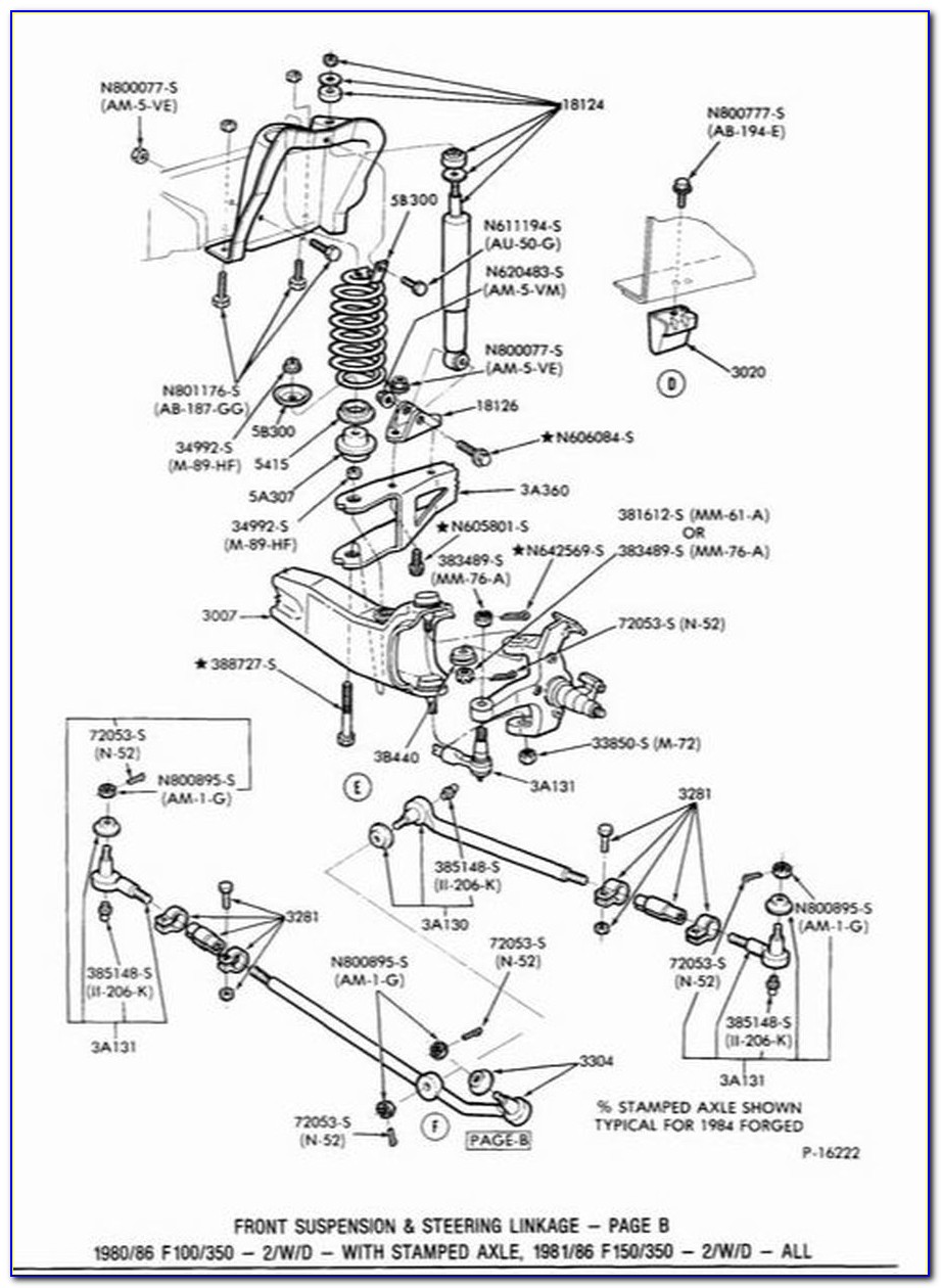 1993 F150 Front Suspension Diagram