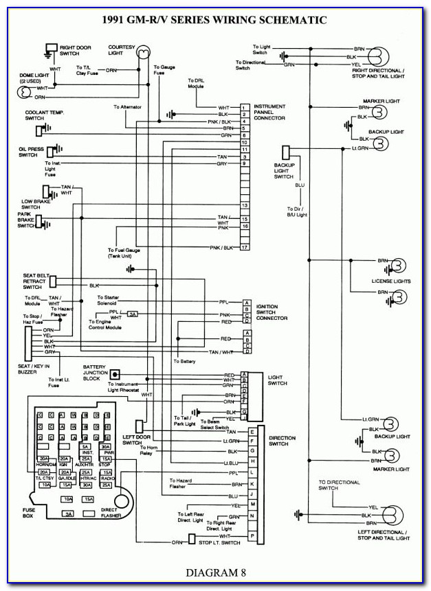 1994 Chevrolet S10 Fuel Pump Wiring Diagram