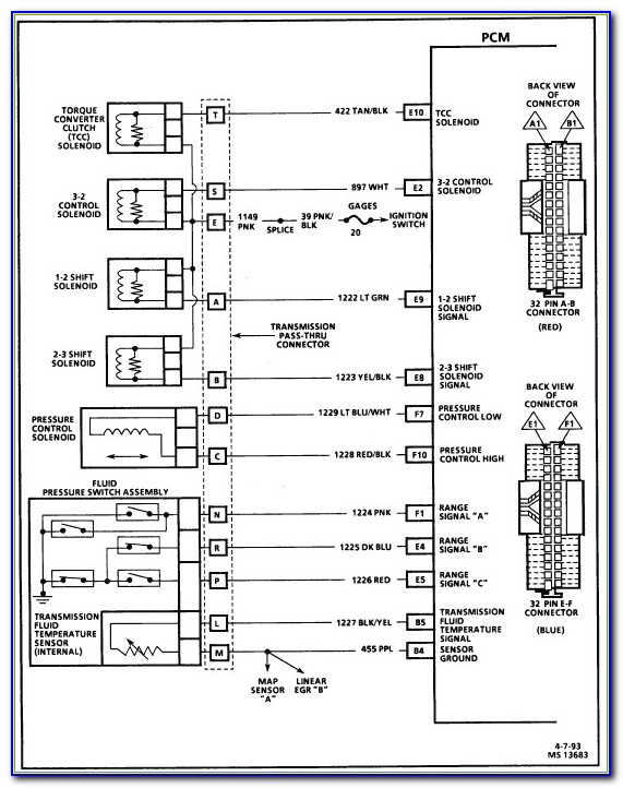 1994 Chevy S10 Radio Wiring Diagram
