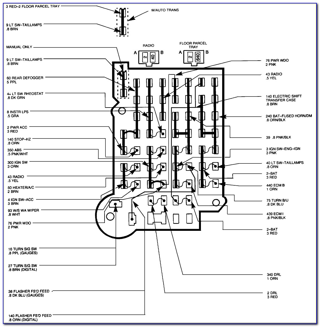 1994 Ford F250 Wiring Diagram
