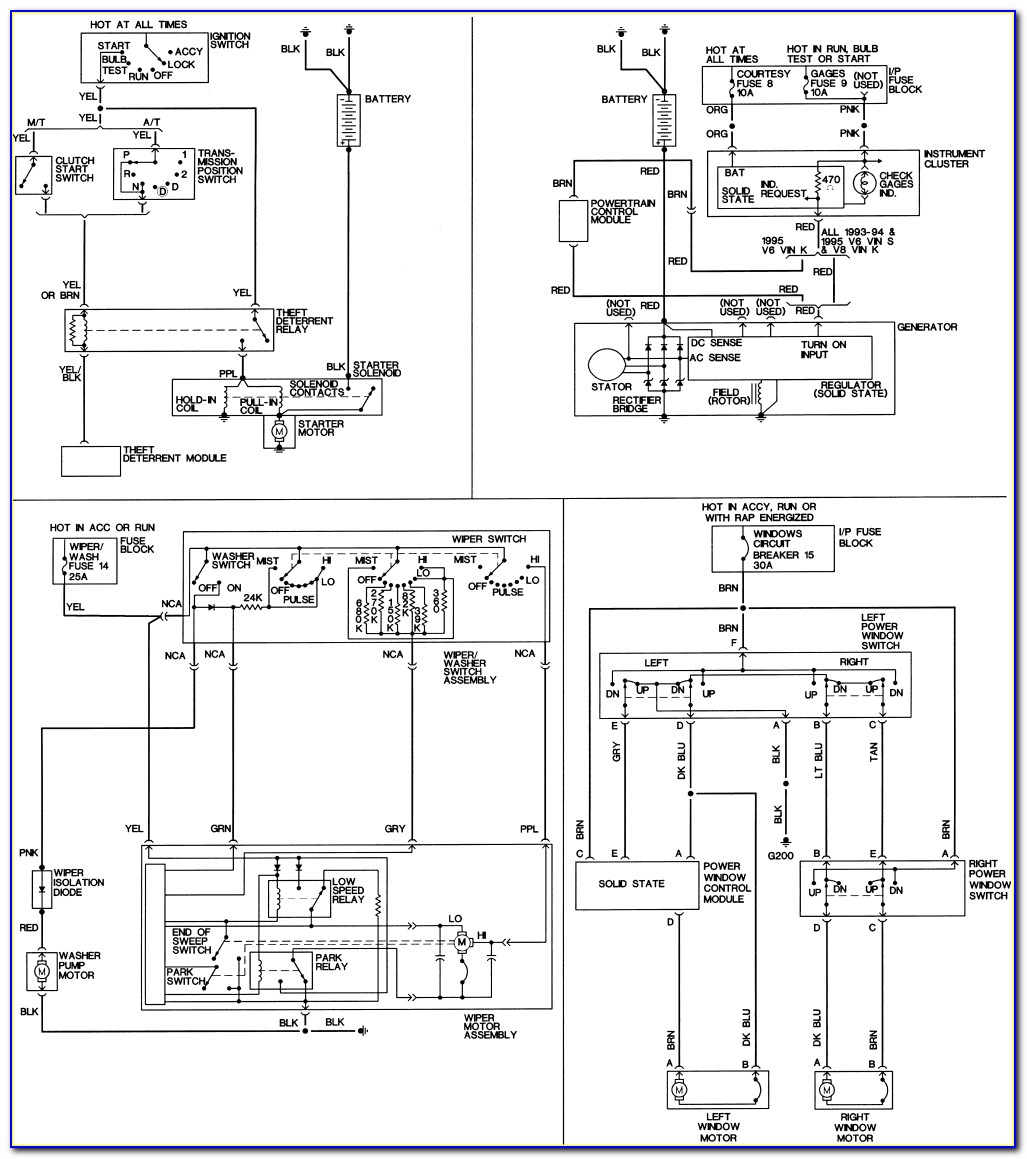 1994 Ford F350 Trailer Wiring Diagram