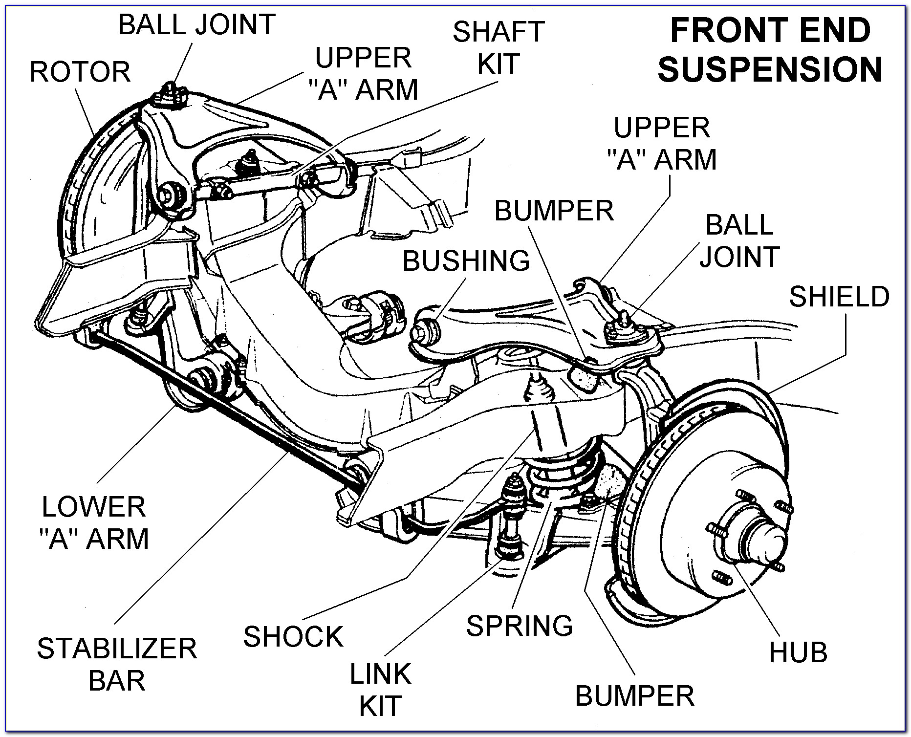 1996 F150 Front Suspension Diagram