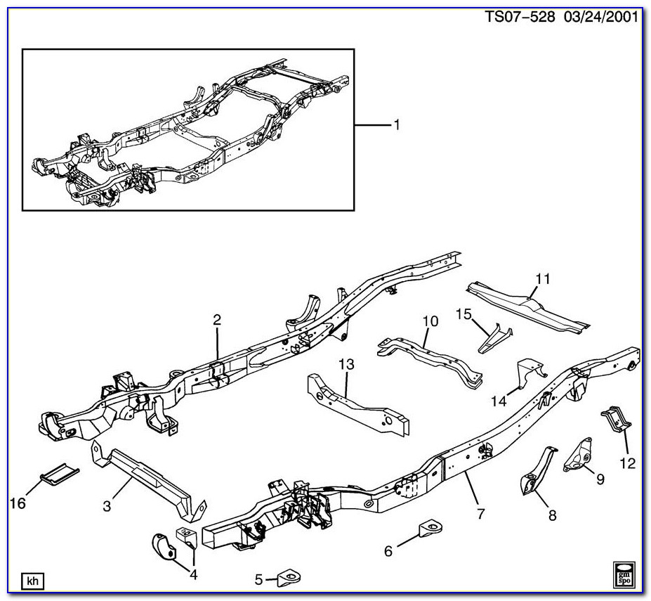 1997 Chevy Blazer Front Suspension Diagram