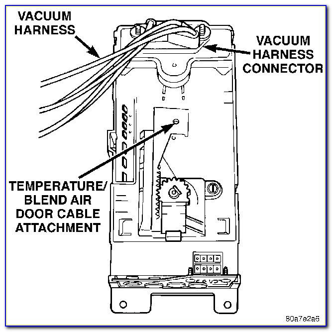 1997 Dodge Ram 1500 Transfer Case Vacuum Lines