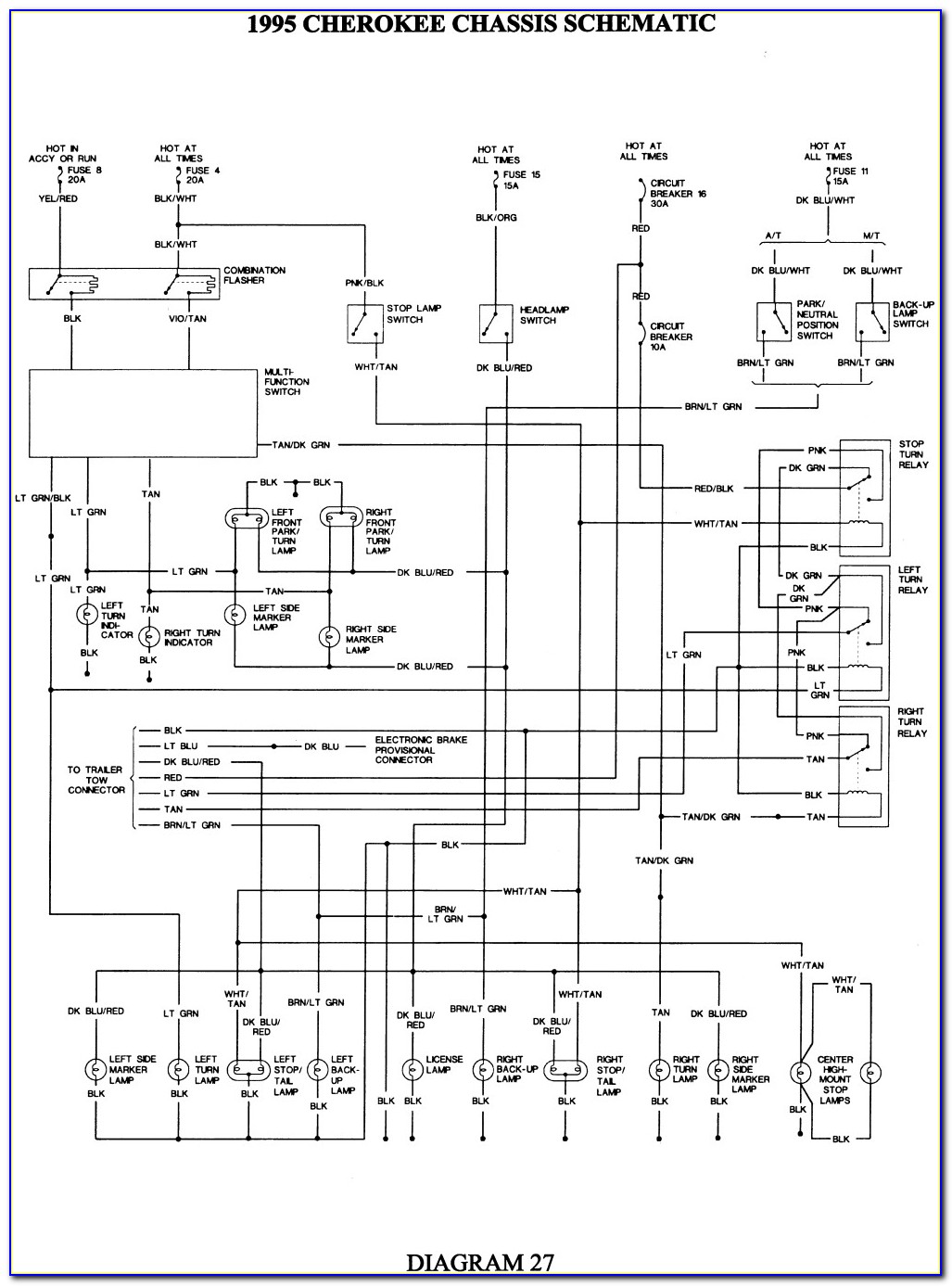 1997 Nissan Pathfinder Wiring Diagram