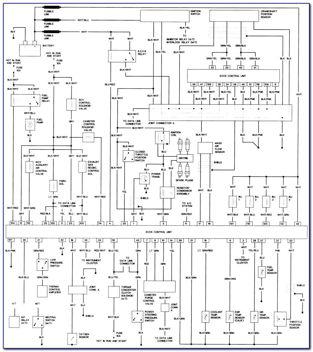 1997 Nissan Pickup Ac Wiring Diagram