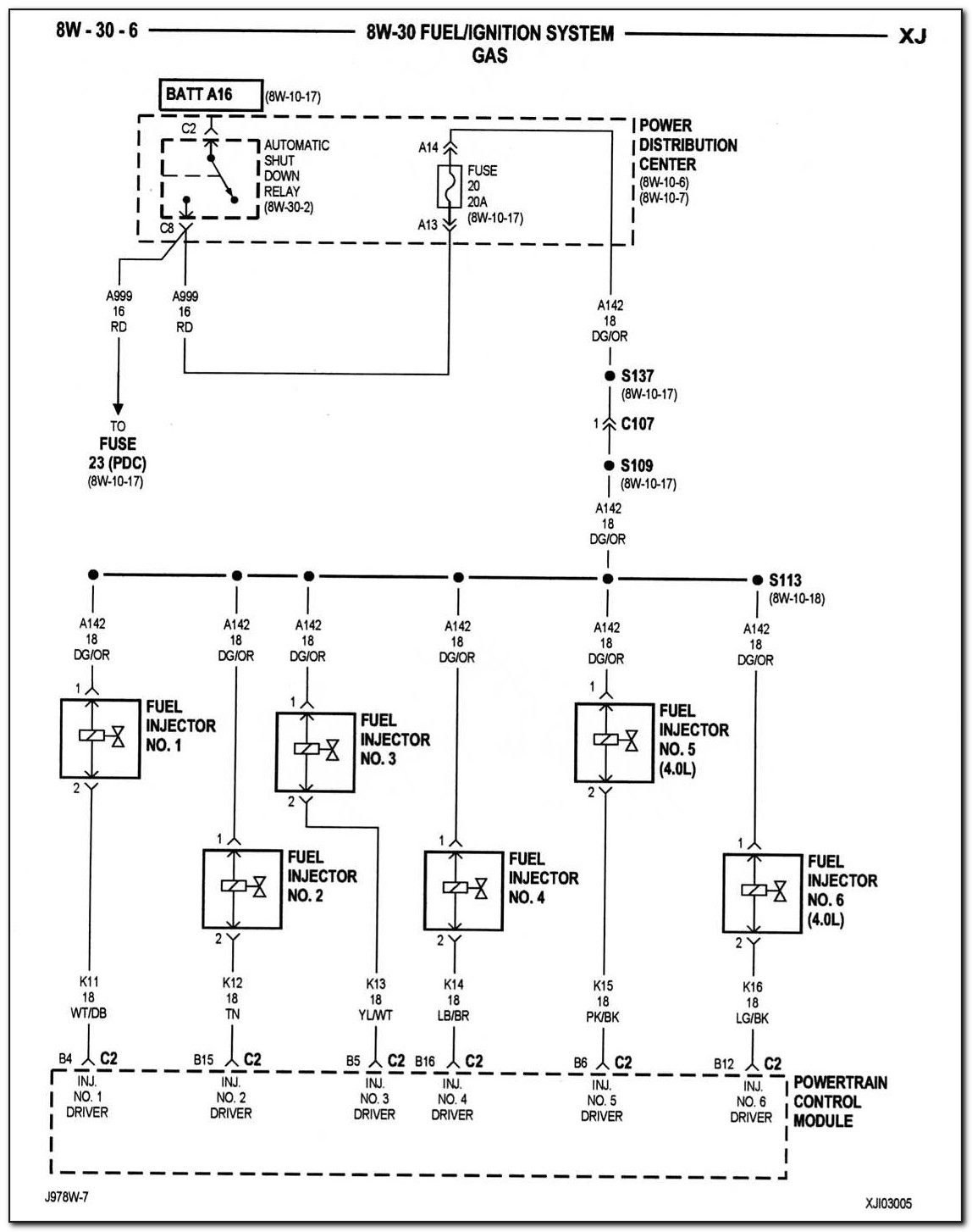 1998 Jeep Grand Cherokee Pcm Wiring Diagram