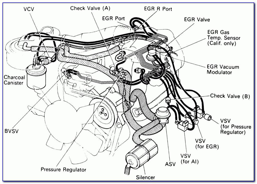1999 Camry Engine Diagram