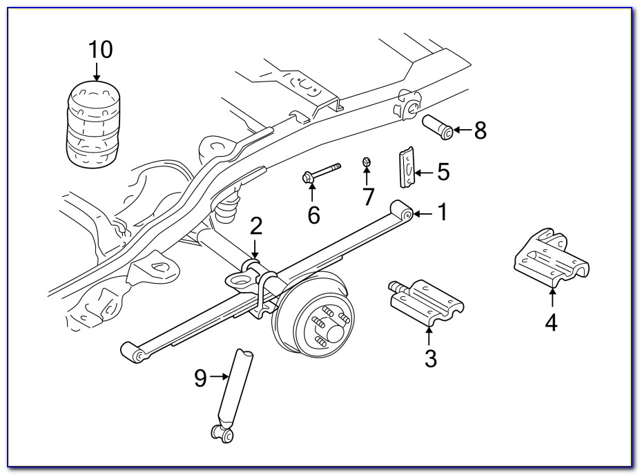 2000 Chevy Blazer Front Suspension Diagram