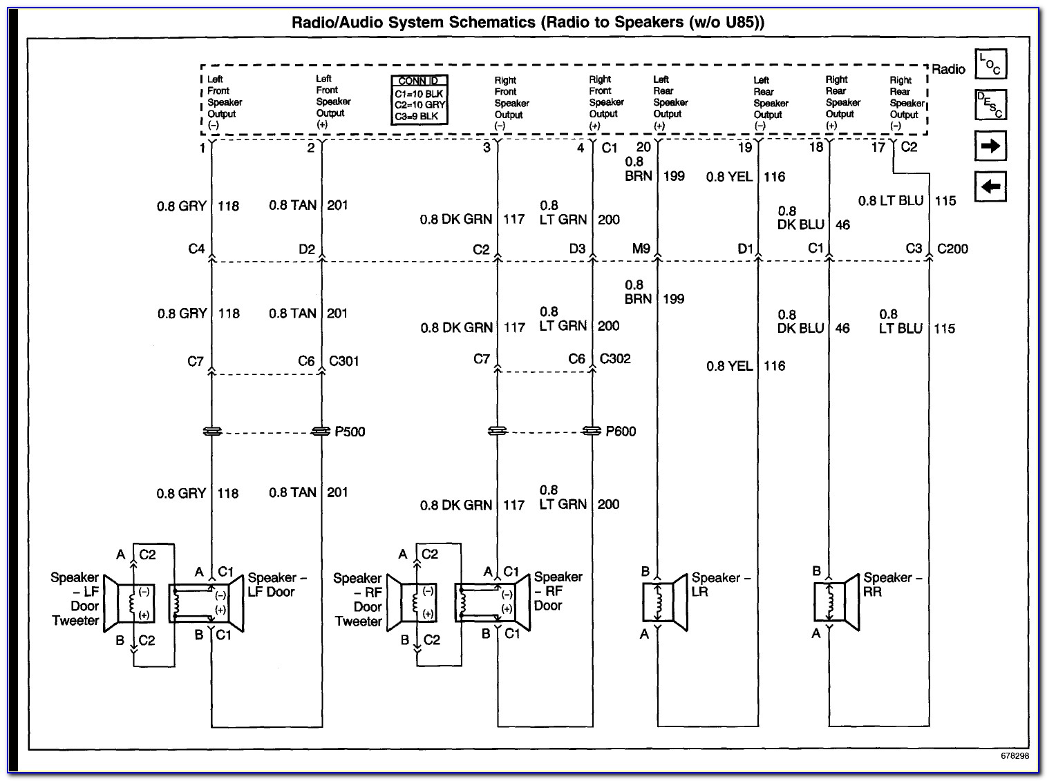 2000 Delco Radio Wiring Diagram