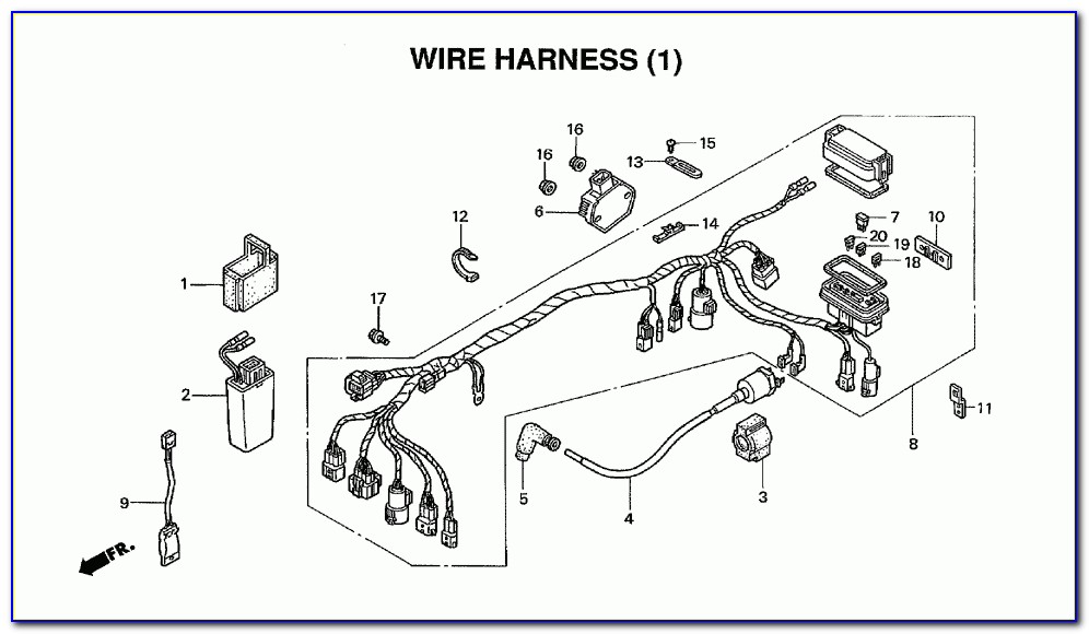 2001 Honda Rancher Wiring Diagram
