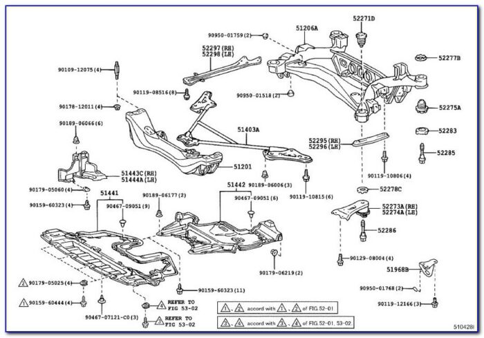 2001 Lexus Is300 Rear Suspension Diagram