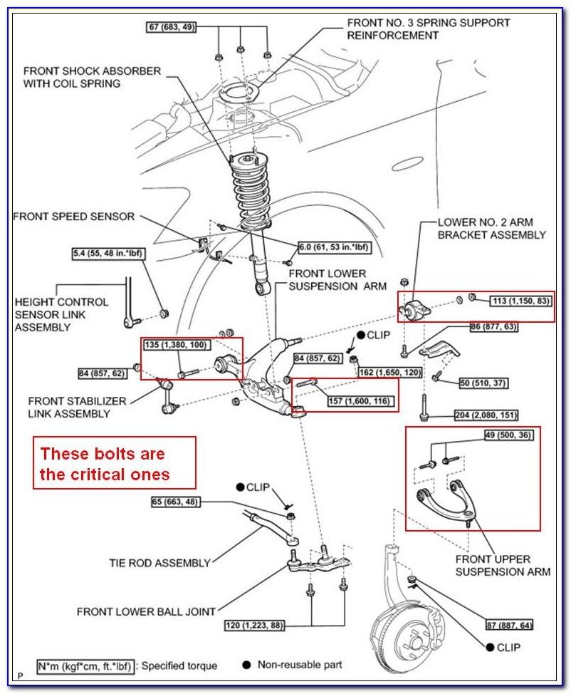 2001 Lexus Is300 Suspension Diagram