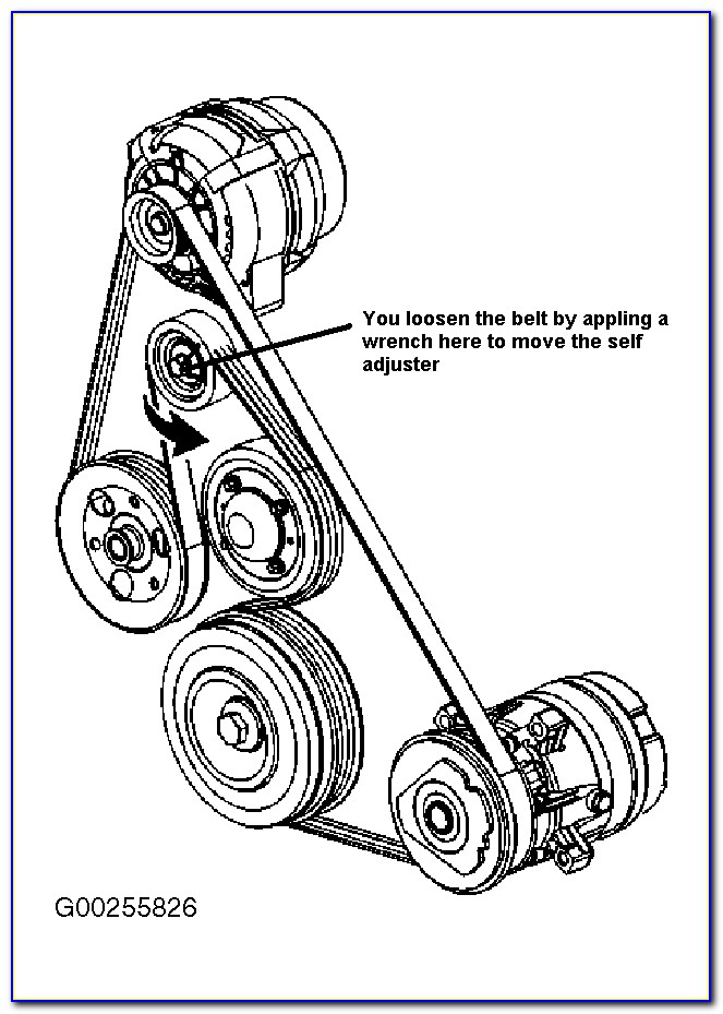 2002 Buick Lesabre Serpentine Belt Diagram