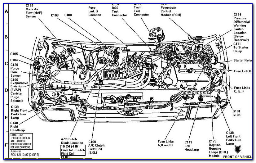 2002 Ford Ranger 3.0 Engine Diagram