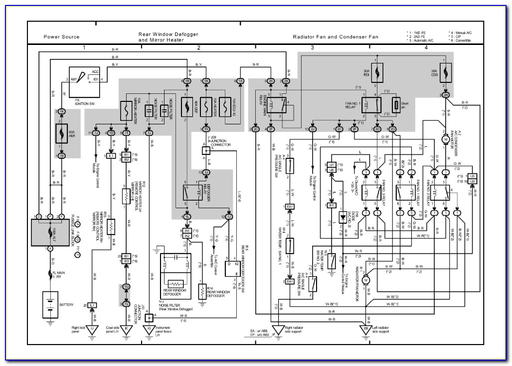 2002 Toyota Camry Ignition Wiring Diagram