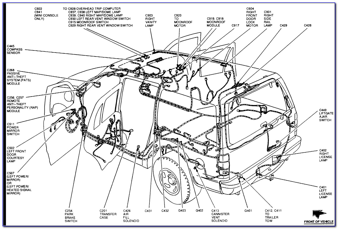 2003 Ford Expedition Front Brake Line Diagram