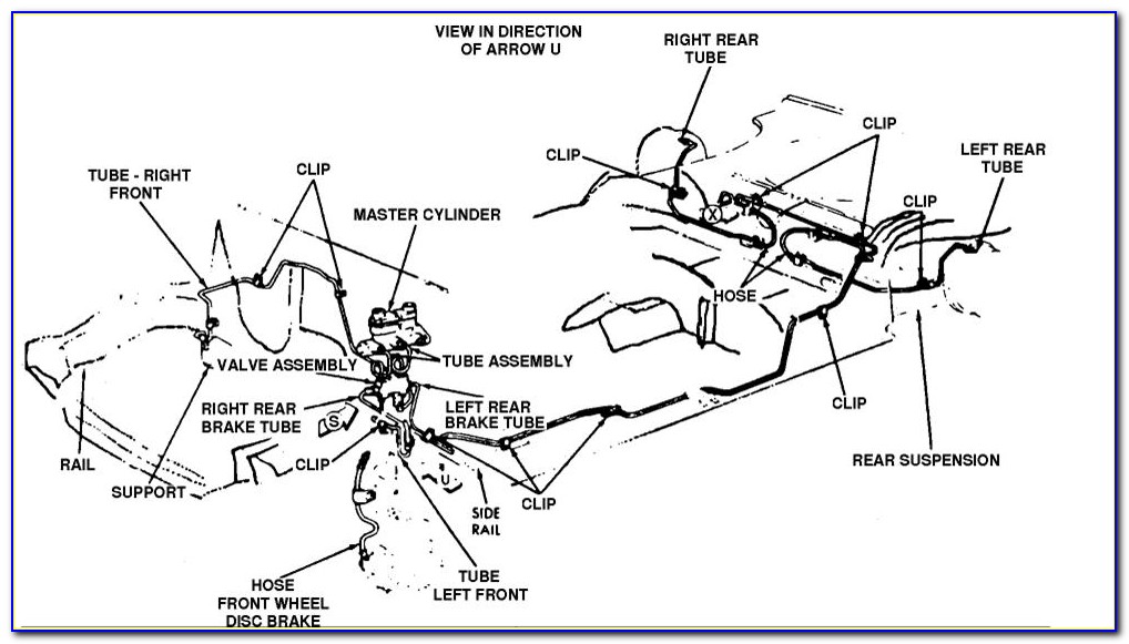 2003 Ford Expedition Rear Brake Line Diagram