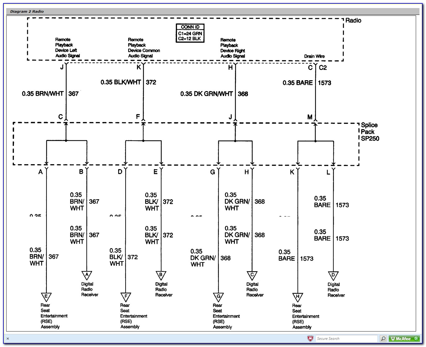 2003 Gmc Yukon Bose Radio Wiring Diagram