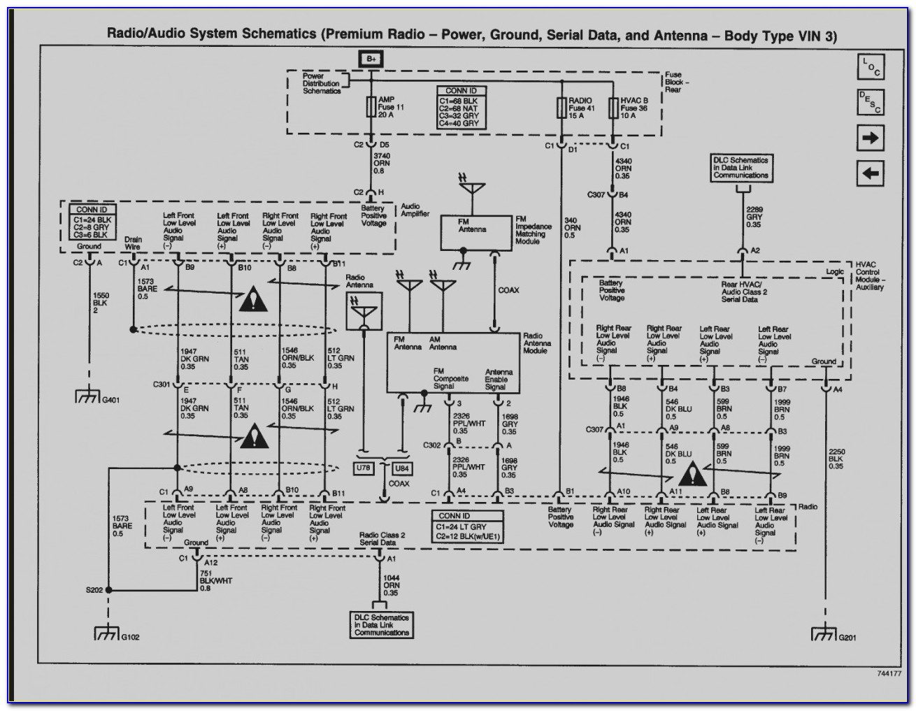 2003 Gmc Yukon Denali Radio Wiring Diagram