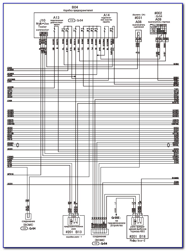 2004 Mitsubishi Fuso Wiring Diagram