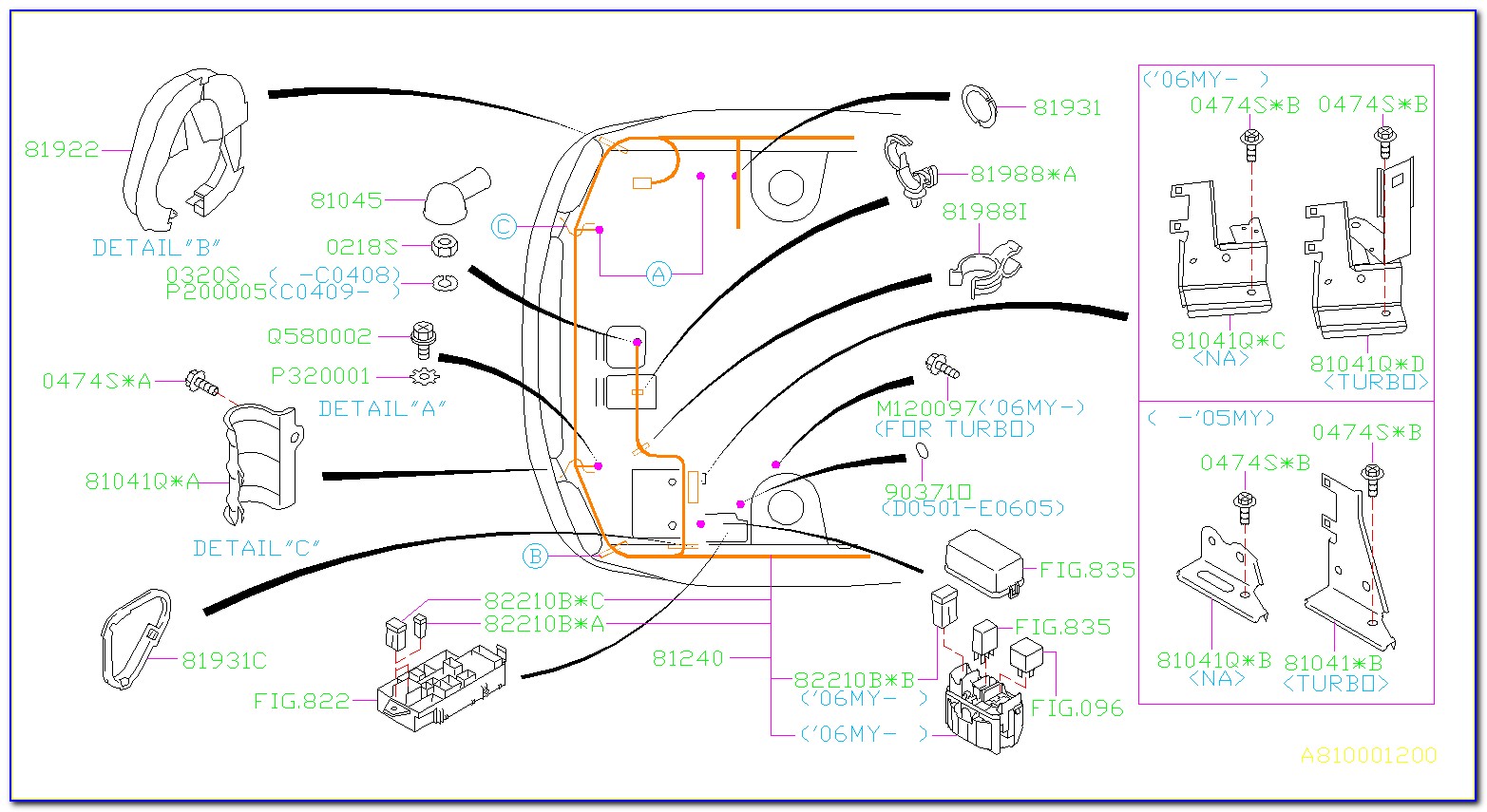 2004 Subaru Forester Engine Diagram