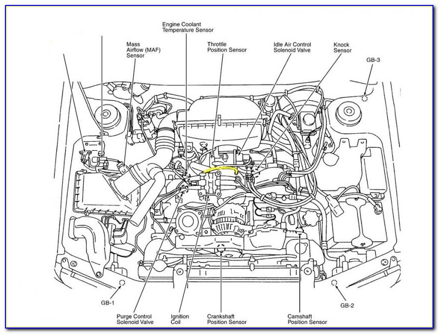 2004 Subaru Outback Rear Suspension Diagram