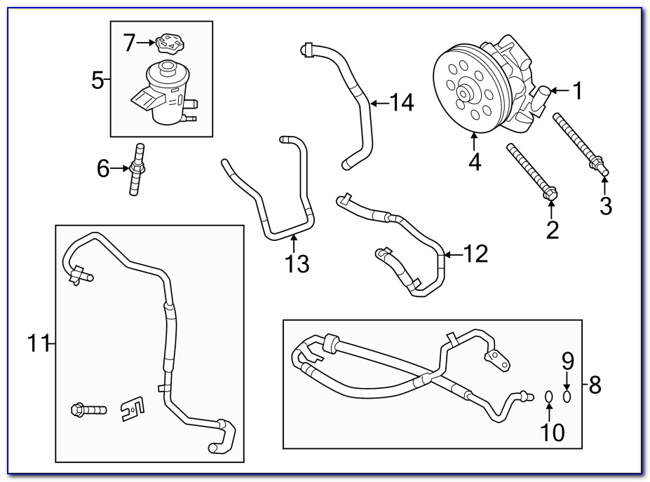 2005 Ford F150 Power Steering Line Diagram