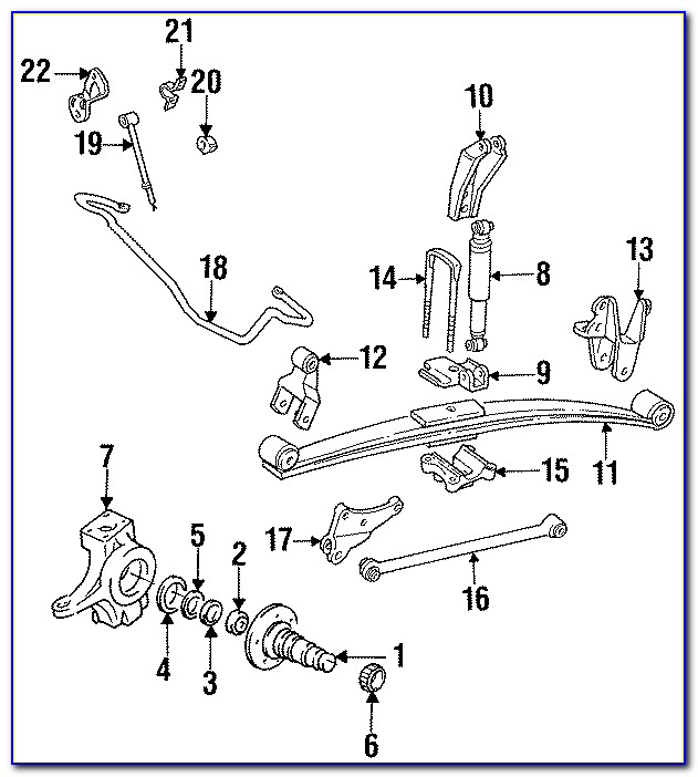 2005 Ford F350 Front End Parts Diagram