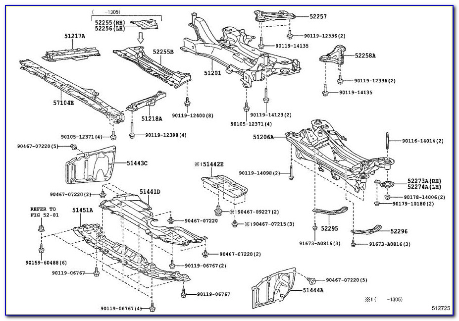 2005 Scion Tc Suspension Diagram