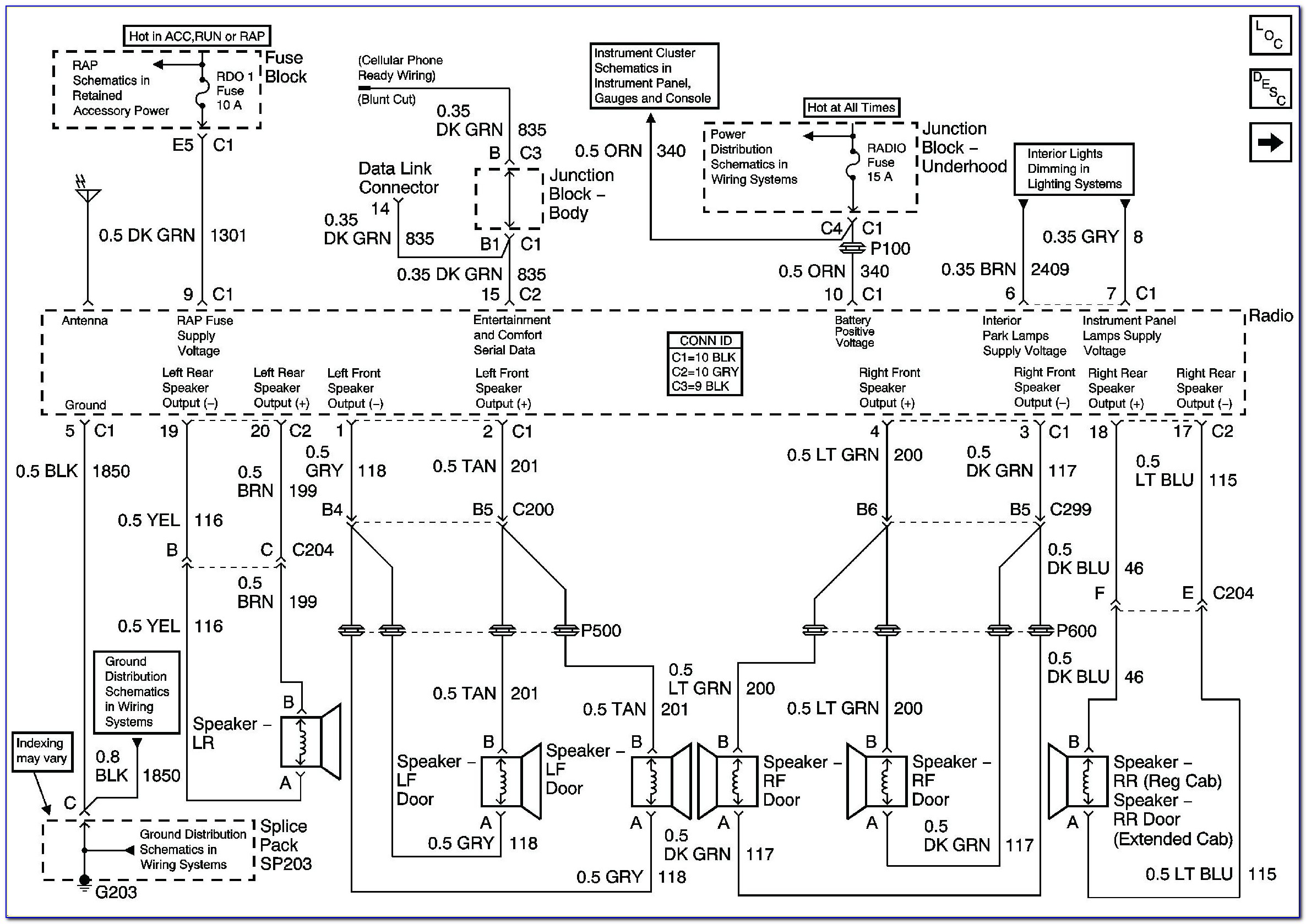 2006 Chevy Silverado Electrical Diagram