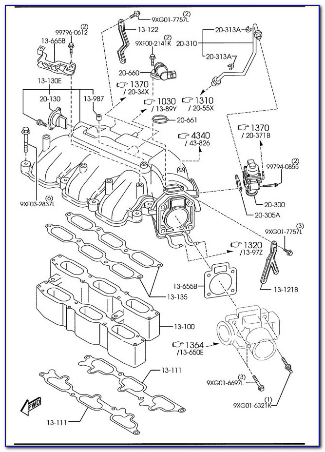 2010 Mazda 3 Suspension Diagram
