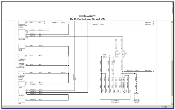 2018 Peterbilt 389 Fuse Panel Diagram