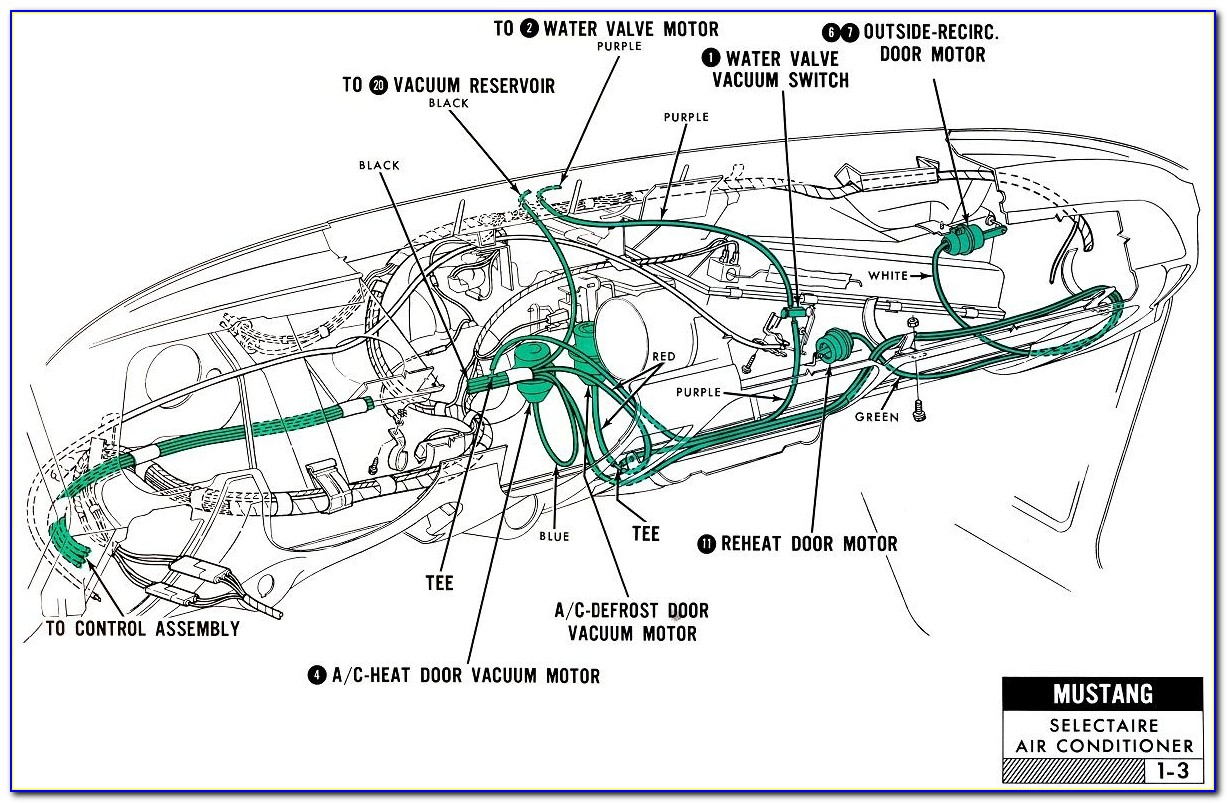 67 Ford Mustang Wiring Diagram
