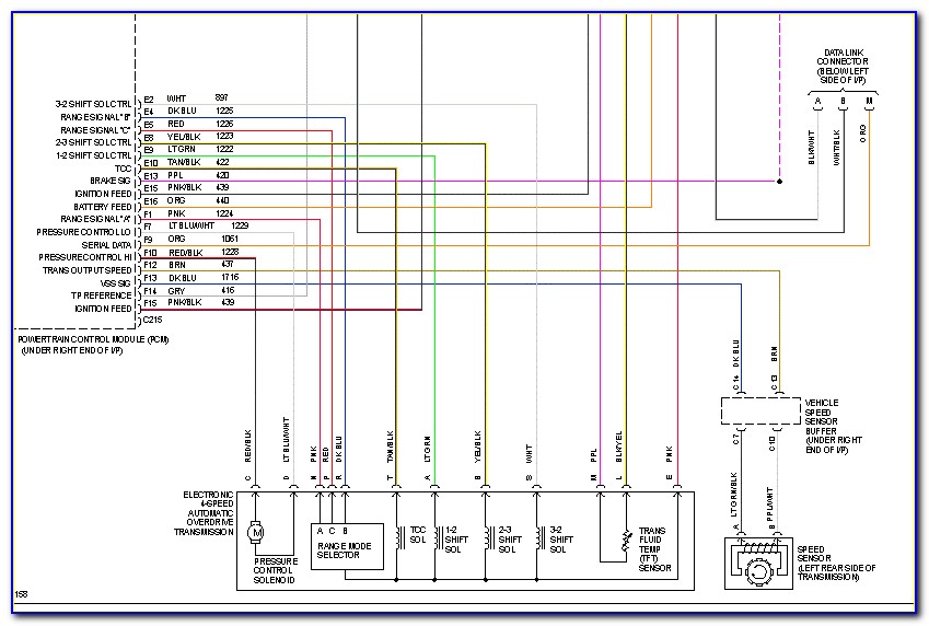 94 Chevy 4l60e Transmission Wiring Diagram